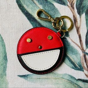 Calvin Klein big smile face bag key charm ring